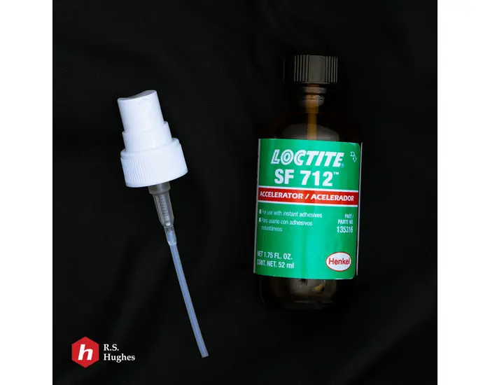 LOCTITE 135316 712 Tak Pak Accelerator 1 3/4 oz Bottle Clear/Amber