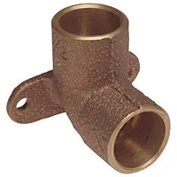 NIBCO B073550 7075 Drop Elbow 1/2 in Nominal C End Style Bronze Import