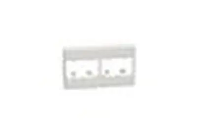 Panduit CFFP4WH Mini-Com PanNet Modular Furniture Faceplate White
