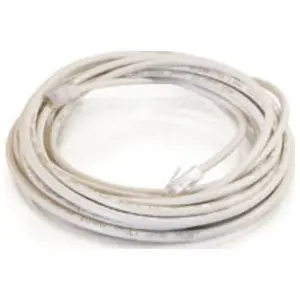 Quiktron 566-125-002 Copper Patch Cord Cat 6 Non-Booted White 2ft