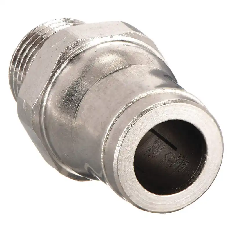 Legris 36750813 Nickel-Plated Brass Push-to-Connect Fittings for Chemical Automation and Food Processing