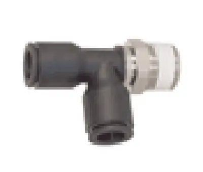 Legris 31036018 Male Run Tee 3/8 NPT x 3/8 Tubing