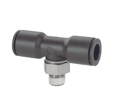 Legris 31085311 Male Branch Tee for 1/8 O.D. Tubing - 1/8 NPT