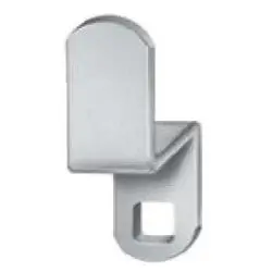 National Cabinet Lock C7009-2C Lock Cam, Disc Tumbler, Double Formed, 1-3/4 Length x 0.625 Width x 0.095 Thickness, 1/2 Offset, Zinc Plated