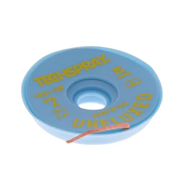 Techspray 1831-10F Desoldering Braid Unfluxed 0.055 x 10' Replacement MPN