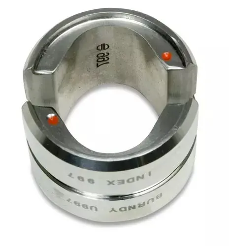 BURNDY U997 Non-Butting U Die, Orange, Index 997