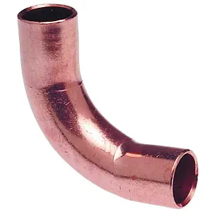NIBCO 9082150 60722LT Long Radius Elbow 1/2 in Nominal Fitting