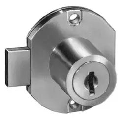 National cabinet lock C8704-C415-A-3 door lock disc tumbler surface mount 1-3/4 width replacement MPN