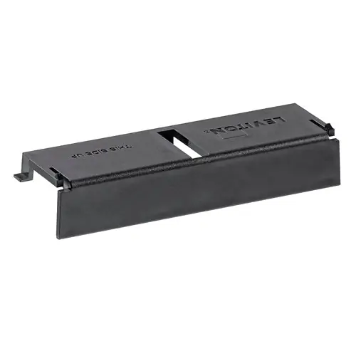 Leviton E2XHD-BLK Panel Angled Blank Module