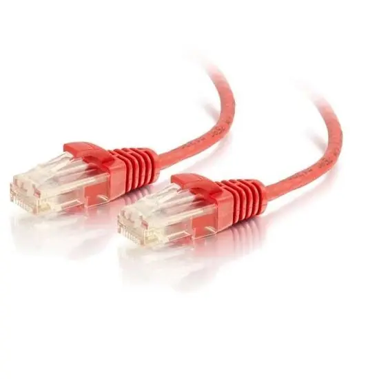 QUIKTRON 576-RD30-003 Copper Patch Cables 3FT Red Cat 6