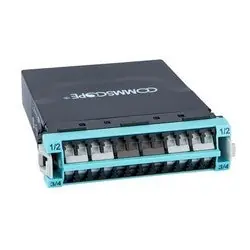 COMMSCOPE 760236108 DM08-24LC-LSULL G2 ULL MPO-8 Distribution Module 24F LC Aqua