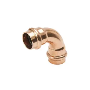 Mueller PF02722 Copper Elbow 90 Deg Long Radius P X P 1/2 x 1/2