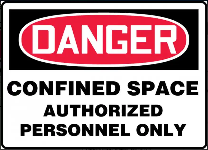 Accuform MCSP141VP Safety Sign 14X10 Inches Replacement MCSP141VP
