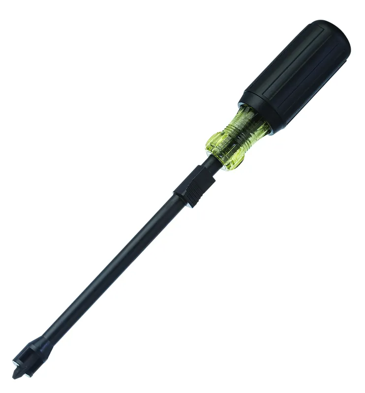 Ideal Industries 35-404 Screw-Holding Phillips Screwdriver, 4 Blade, #2 Tip w/Cushion Grip Handle