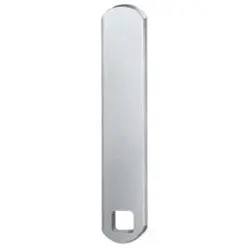 National Cabinet Lock C7005-2C Lock Cam, Disc Tumbler, Straight, 3 Length x 0.625 Width x 0.095 Thickness, Zinc Plated