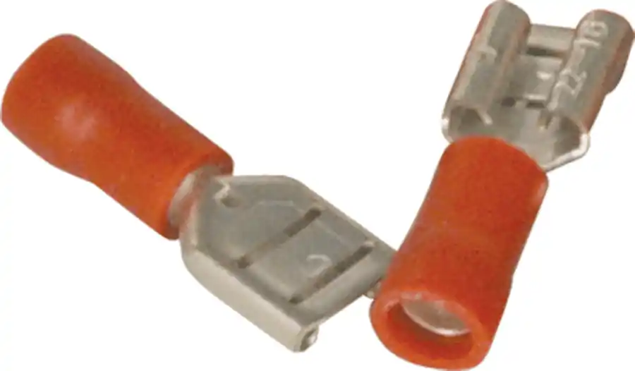 MARS 86503 Solderless Terminal 12-10 1/4 Female Tab Insul QD 50/Pk