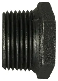 Midland Industries 65506 Black Malleable 150 lb. Bushing 3/4 IPM x 1/8 IPF