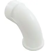 Waterway Plastics 413-5110 Tailpiece Waterway Flange 90 Degree Sweep 2s