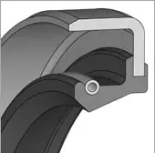 TCM 233374TA Nitrile Double Lip Spring Double Case