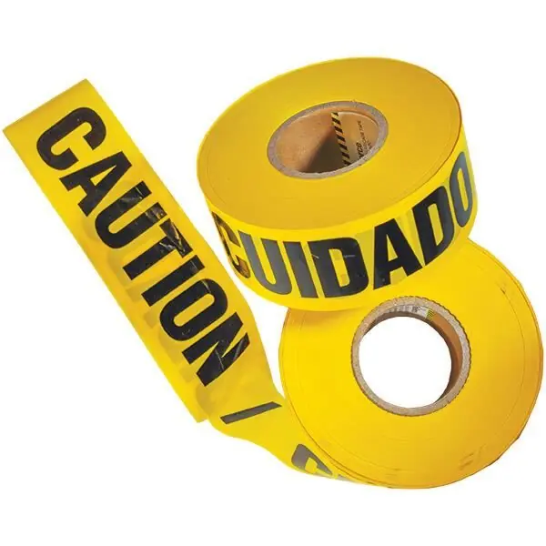 TruForce BTCBLY Bilingual Barricade Tape