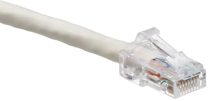 Leviton 6D460-10W Cat6 UTP Patch Cord, 10' White