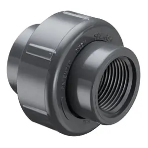 Spears 898-003 3/8 PVC Union FPTXFPT EPDM
