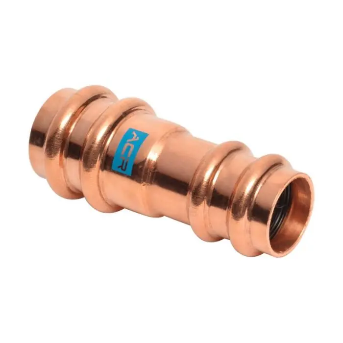 Mueller RP01025 ACR Press Copper Reducing Coupling, 5/8 x 3/8 O.D. P x P