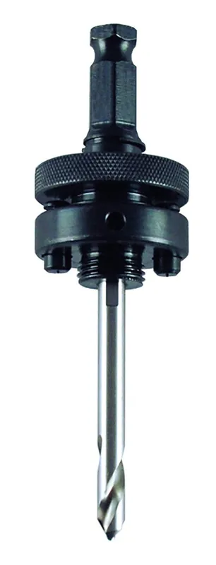 M.K. Morse MA45PS Hole Saw Arbor 7/16 in Hex 7/16 in Arbor dia 5/8 in-18 Thread Standard Pilot Pinned Arbor