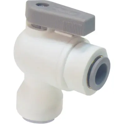 Legris LFPP4VEU4 Valve Elbow Union 1/4 OD X 1/4 OD