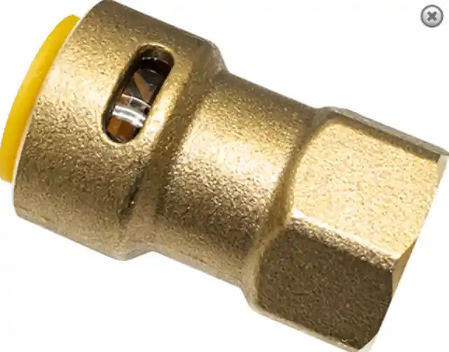 Sealed Unit Parts SBF38 Solder Free 3/8 Flare x Solder Free