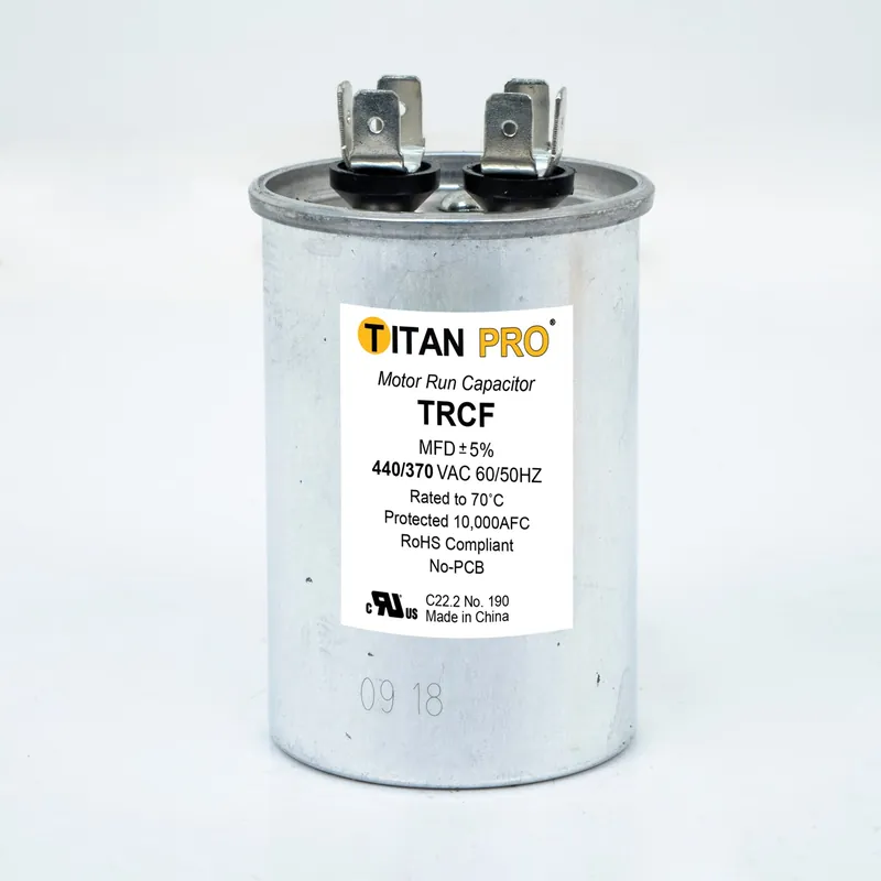 Diversitech TRCF15 Run Capacitor 15 mfd 440/370V Single Round Titan Pro