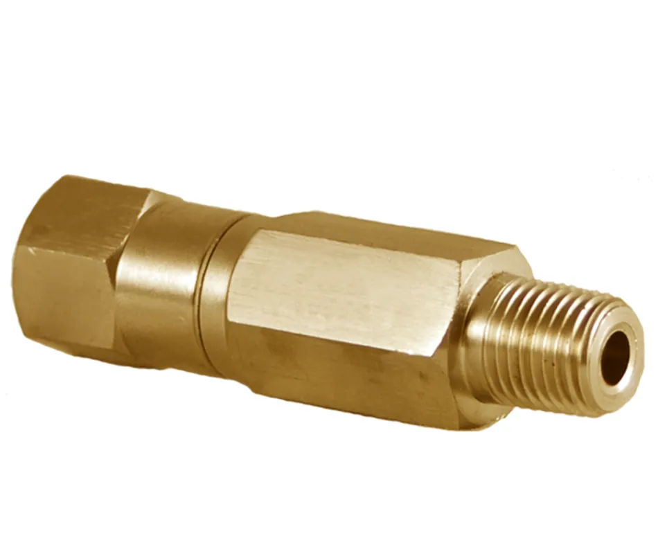 Mako Products ICB31M1F 1/8 MxF In-Line Check Valve Brass 3000 PSI Replacement MPN
