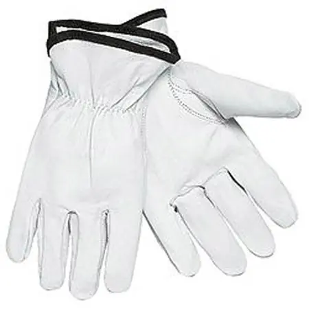 MCR Safety 3611L Leather Drivers Work Gloves, Goatskin Leather, Keystone Thumb