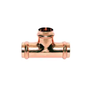 Mueller PF04006 Copper Tee P x P x P, 1/2 X 1/2 X 1/2