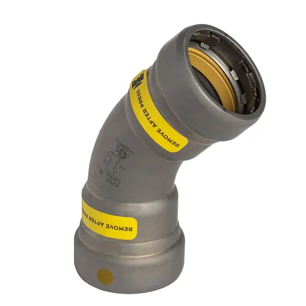 Mueller CP03044G Carbon Steel 45 Degree Elbow P X P 1in X 1in
