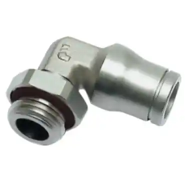 Legris 36990813 Nickel-Plated Brass Push-to-Connect Fittings for Chemical, Automation and Food Processing
