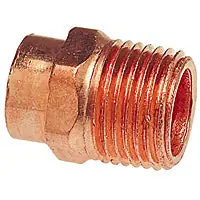 NIBCO 9030950CB 604-CB Adapter 3/4 in Nominal C x MNPT