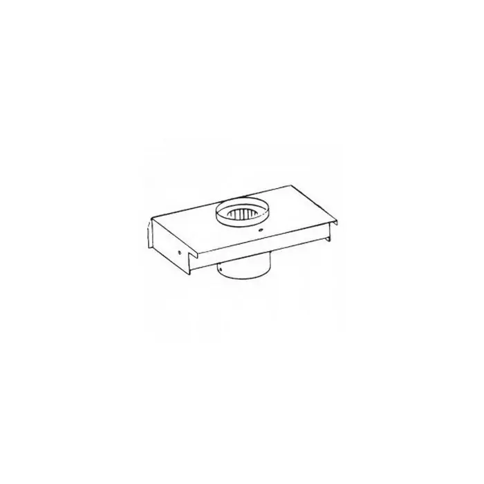 Weil-McLain 450-206-242 Draft Hood for EG-105 Series 4 Gas Boilers