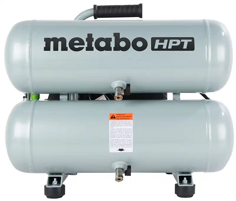 Metabo HPT EC99SM 2HP Air Compressor Twin Stack 4gal.