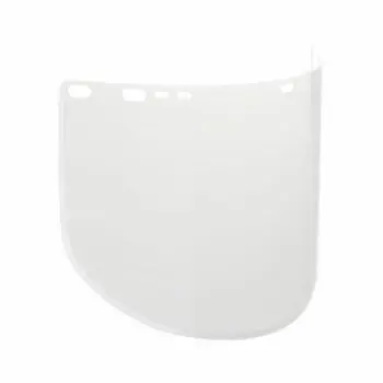 Jackson Safety 29091 F30 D Shape Bound Face Shield Window Clear 9 in H x 15-1/2 in W x 0.04 in THK Visor