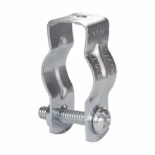 Crouse-Hinds 21/2B EMT Hanger with Bolt, 1-1/4 Inch, Steel