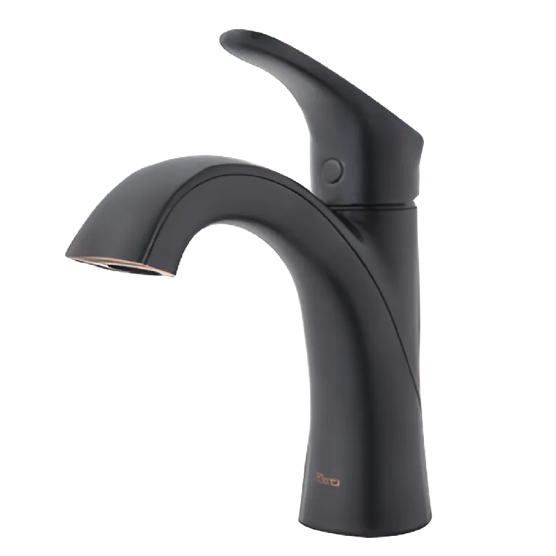 Pfister LG42WR0Y Weller Single Handle Monoblock Bathroom Sink Faucet in Tuscan Bronze