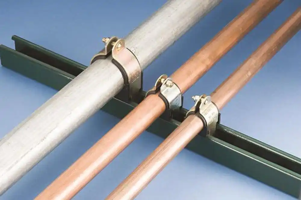 NVENT CADDY CCC0262 nVent CADDY Cushion Clamp Insulated Strut Clamp for Pipe/Tube, 2 5/8 OD, 2 1/2 Copper Tube