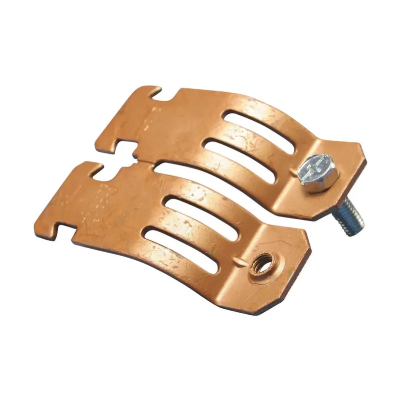 nVent CADDY COPC0125CP COPC Single Piece Strut Clamp for Copper Tube, 1 1/4 Copper Tube, 1 3/8 OD