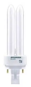 Sylvania CF13DD/841/ECO- Dulux 13W Double Compact Fluorescent Lamp With 2 Pin Base 4100