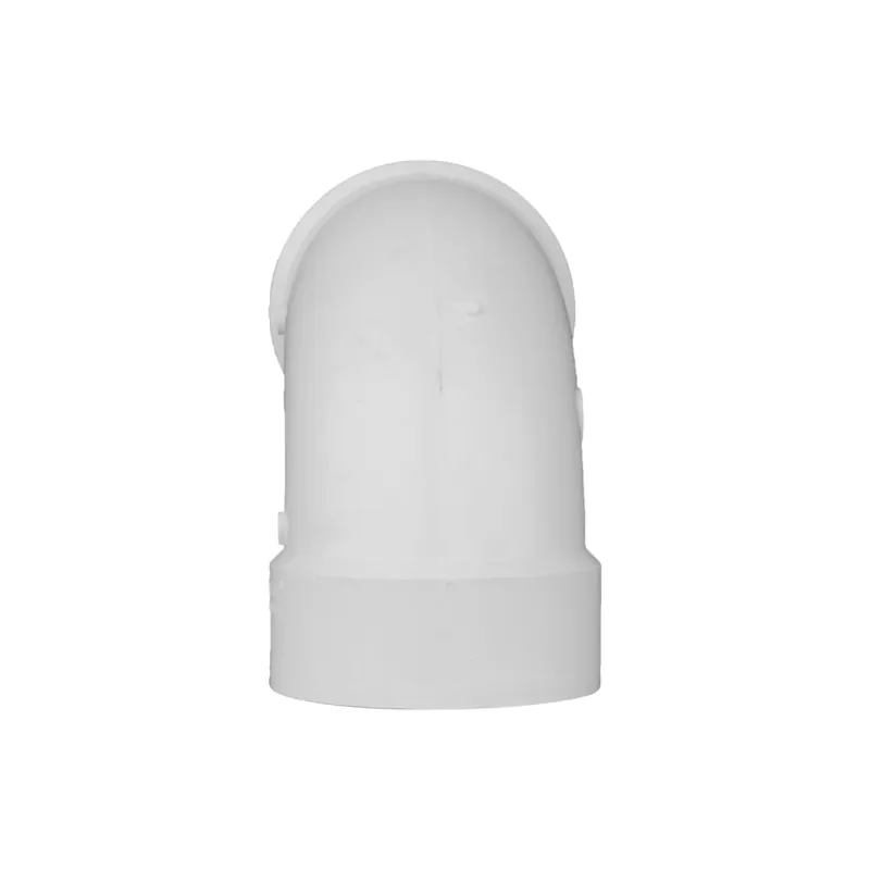 Charlotte Pipe 03358 4 1/4 Bend - 90 Deg - Elbow - Hub x Hub - PVC DWV