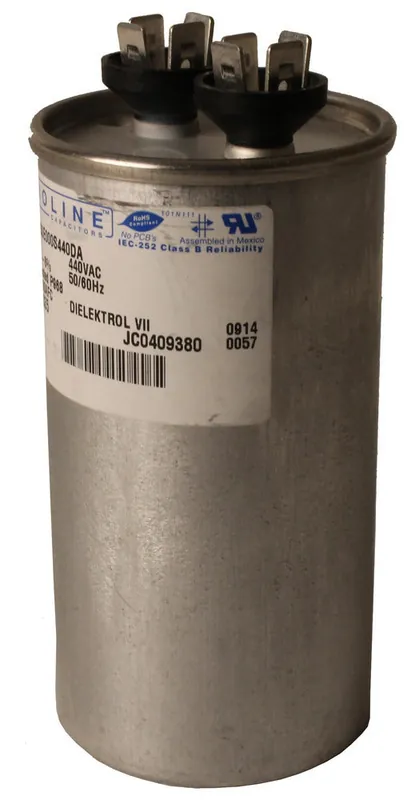 Fasco C3DR3510 Capacitor 10 MFD 370 V Round 2.000