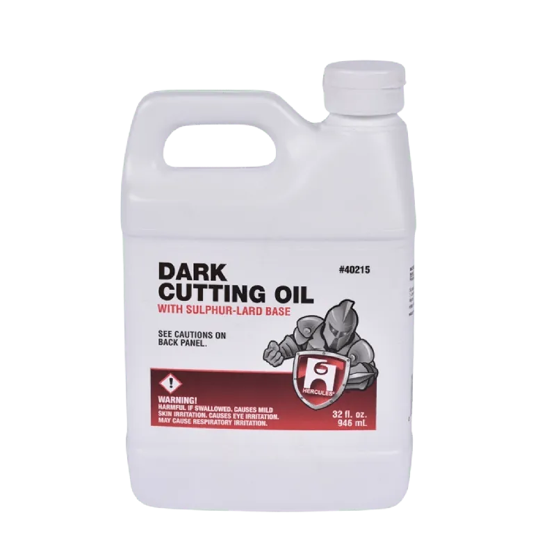 Oatey 40-215 Hercules Thread Cutting Oil, 1 qt Can, Dark