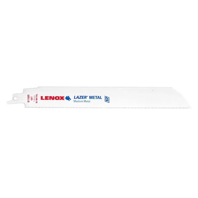 Lenox ES201809118R 9 18Tpi Lazer Reciprocating Blade 5/Pk