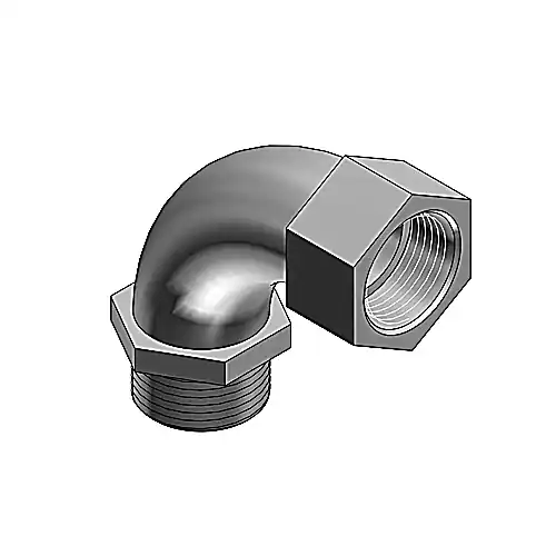 ABB 460-TB Thomas & Betts 1/2 Bushed Conduit Elbow
